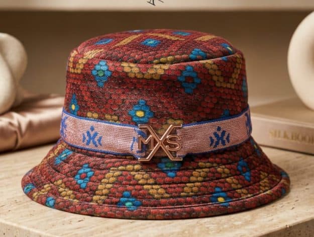 Stylish Patterned Bucket Hat - Reversible Sun Protection & Fashion Accessory